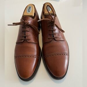John Lobb Russell model cap toe Oxfords
